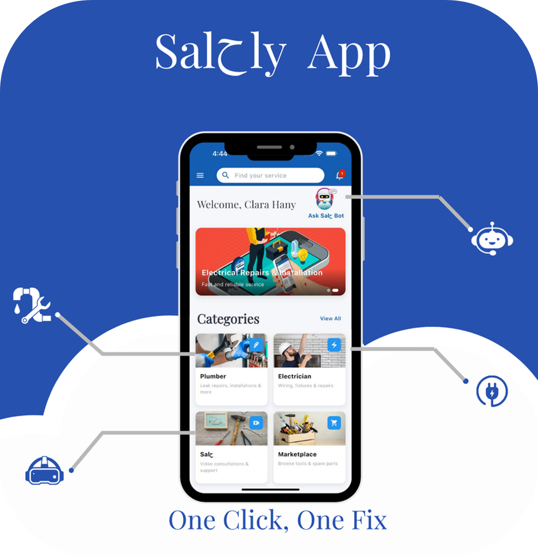 Mobile Repair Service App with AI Chatbot
